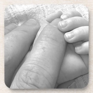 Baby-Handfinger-Handgriff, der leichtes Weiche Untersetzer