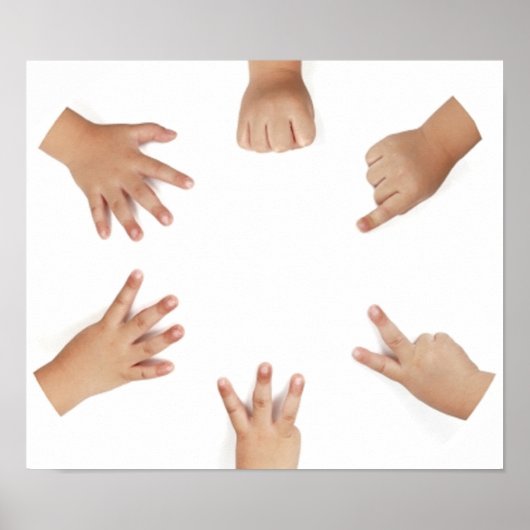 Baby Hands Poster (Vorne)