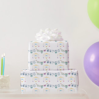 Baby Hängespielzeug und Baby-Schlafanzug Packpapie Geschenkpapier