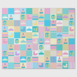 BABY HAPPY GESCHENKPAPIER