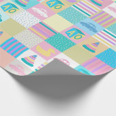 BABY HAPPY GESCHENKPAPIER (Ecke)