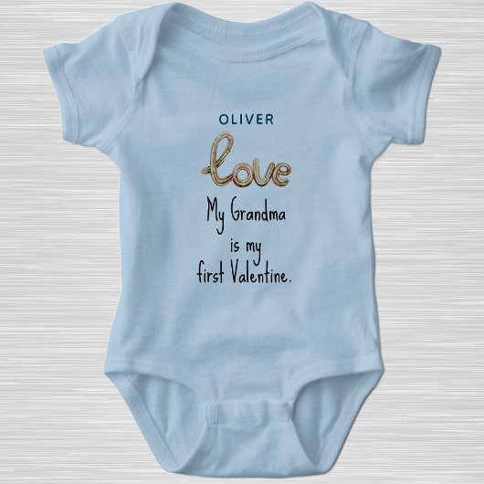 Baby Happy Valentines Bodysuit für Neugeborene Baby Strampler