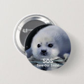 BABY HARP SIEGEL Button Design (Vorne & Hinten)