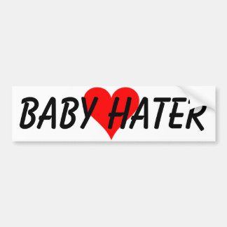 BABY-HASSER AUTOAUFKLEBER