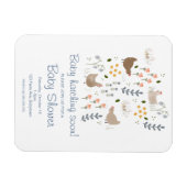 Baby Hatching Soon Chicken Baby Dusche Einladung Magnet (Horizontal)