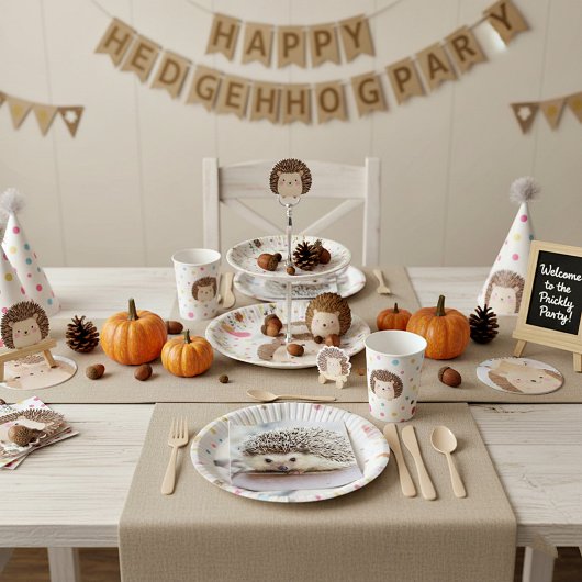 Baby-Hedgehog Serviette