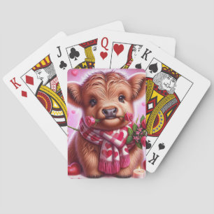 Baby-Heft-Valentinstag Spielkarten