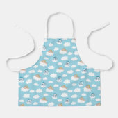 Baby Hercules and Pegasus Cloud Pattern Apron Schürze (Vorderseite)