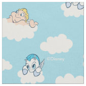 Baby Hercules and Pegasus Cloud Pattern Fabric Stoff (Nahaufnahme)