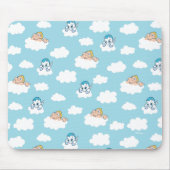 Baby Hercules and Pegasus Cloud Pattern Mouse Pad Mousepad (Vorne)