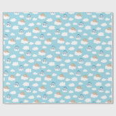 Baby Hercules and Pegasus Cloud Pattern Wrapping P Geschenkpapier (Flach)
