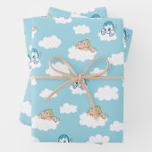 Baby Hercules and Pegasus Cloud Pattern Wrapping P Geschenkpapier Set (Beispiel)