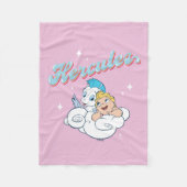 Baby Hercules and Pegasus on a Cloud Fleece Blanke (Vorderseite)
