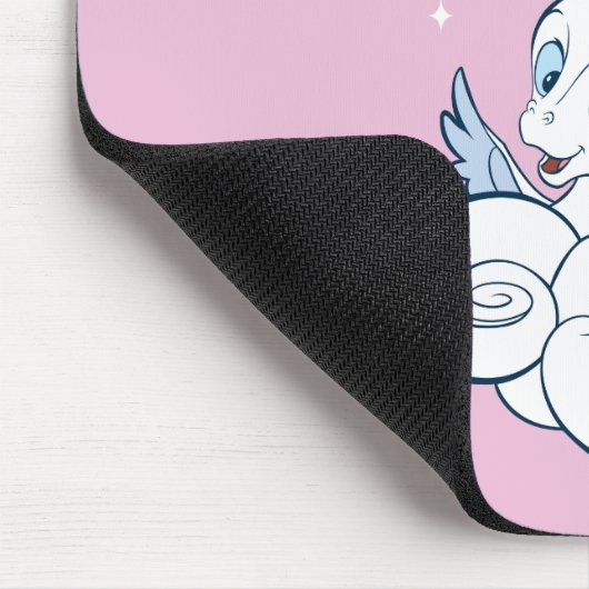 Baby Hercules and Pegasus on a Cloud Mouse Pad Mousepad (Ecke)