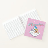 Baby Hercules and Pegasus on a Cloud Notebook Notizblock (Innenseite)