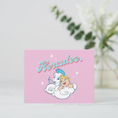 Baby Hercules and Pegasus on a Cloud Postcard Postkarte (Stehend Vorderseite)