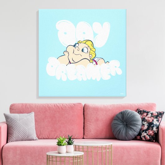 Baby Hercules - Day Dreamer Canvas Print Leinwanddruck (Insitu (Wohnzimmer))