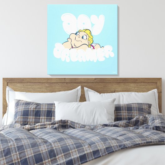 Baby Hercules - Day Dreamer Canvas Print Leinwanddruck (Insitu (Schlafzimmer))
