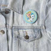 Baby Hercules Riding Pegasus Button (Beispiel)