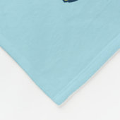 Baby Hercules Riding Pegasus Fleece Blanket (Ecke)