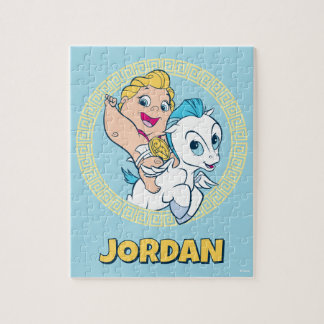 Baby Hercules Riding Pegasus Jigsaw Puzzle