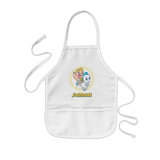 Baby Hercules Riding Pegasus Kids' Apron Kinderschürze (Vorne)
