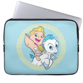 Baby Hercules Riding Pegasus Laptop Sleeve (Vorderseite)