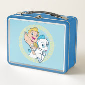 Baby Hercules Riding Pegasus Metal Lunch Box (Vorderseite)