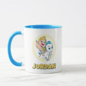 Baby Hercules Riding Pegasus Mug Tasse (Links)