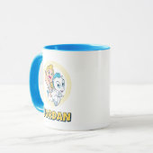 Baby Hercules Riding Pegasus Mug Tasse (Vorderseite Links)