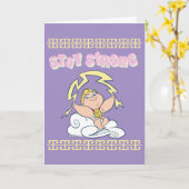 Baby Hercules - Stay Strong Card Karte (Gelbe Blume)