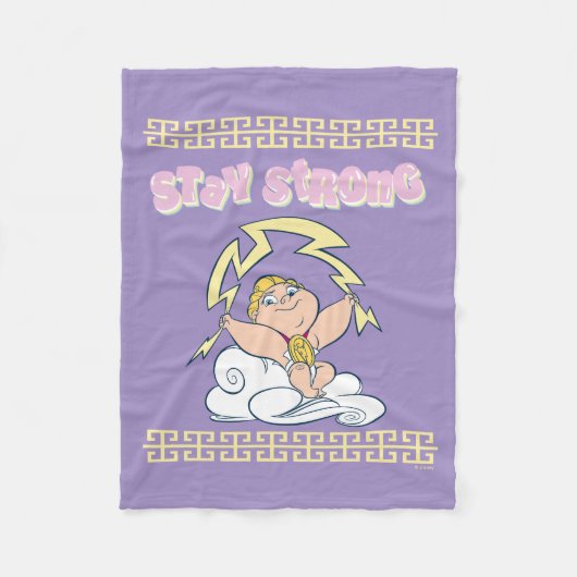 Baby Hercules - Stay Strong Fleece Blanket (Vorderseite)