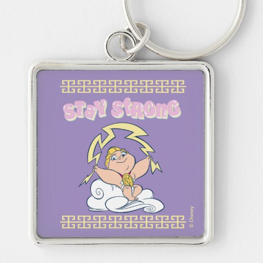Baby Hercules - Stay Strong Keychain Schlüsselanhänger (Vorne)