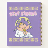 Baby Hercules - Stay Strong Notebook Notizblock (Rückseite)