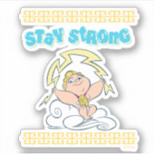 Baby Hercules - Stay Strong Sticker (Vorderseite)