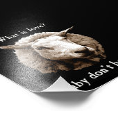 Baby Herd Me Sheep Fotodruck (Ecke)