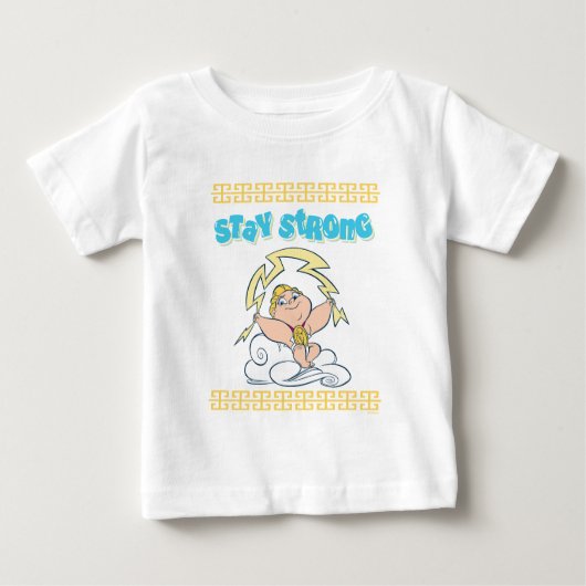 Baby Herkules - Bleib stark Baby T-Shirt (Vorderseite)