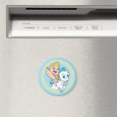 Baby Herkules reitet auf Pegasus Magnet (In Situ (Geschirrspüler))