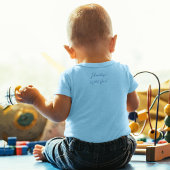 Baby Highland Cow Boy Baby Strampler