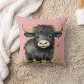 Baby Highland Cow Girls Kissen (Decke)