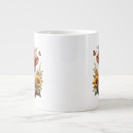 Baby Highland Cow Jumbo Tasse