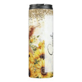 Baby Highland Cow Thermal Tumbler Thermosbecher (Rückseite)