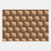 Baby Highland Cow Wrapping Paper Sheets Geschenkpapier Set (Vorderseite 3)