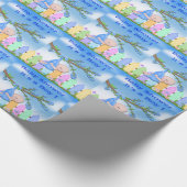 Baby - Hinterhof-Babyparty-Geschenk-Verpackung Geschenkpapier (Ecke)