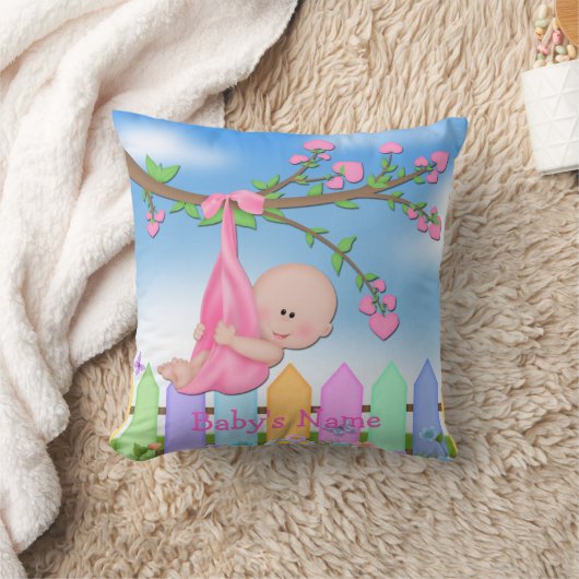 Baby - Hinterhof-Wurfs-Kissen Kissen (Decke)