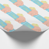 Baby-Hintern Geschenkpapier (Ecke)