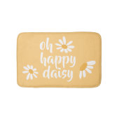 Baby Hippie Happy Daisy Bath Mat Badematte (Vorderseite)