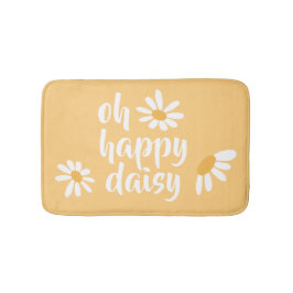 Baby Hippie Happy Daisy Bath Mat Badematte