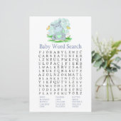 Baby Hippo Baby Shooter Word Search Game (Stehend Vorderseite)