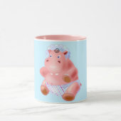 Baby Hippo Funny Mug Tasse (Zentrum)